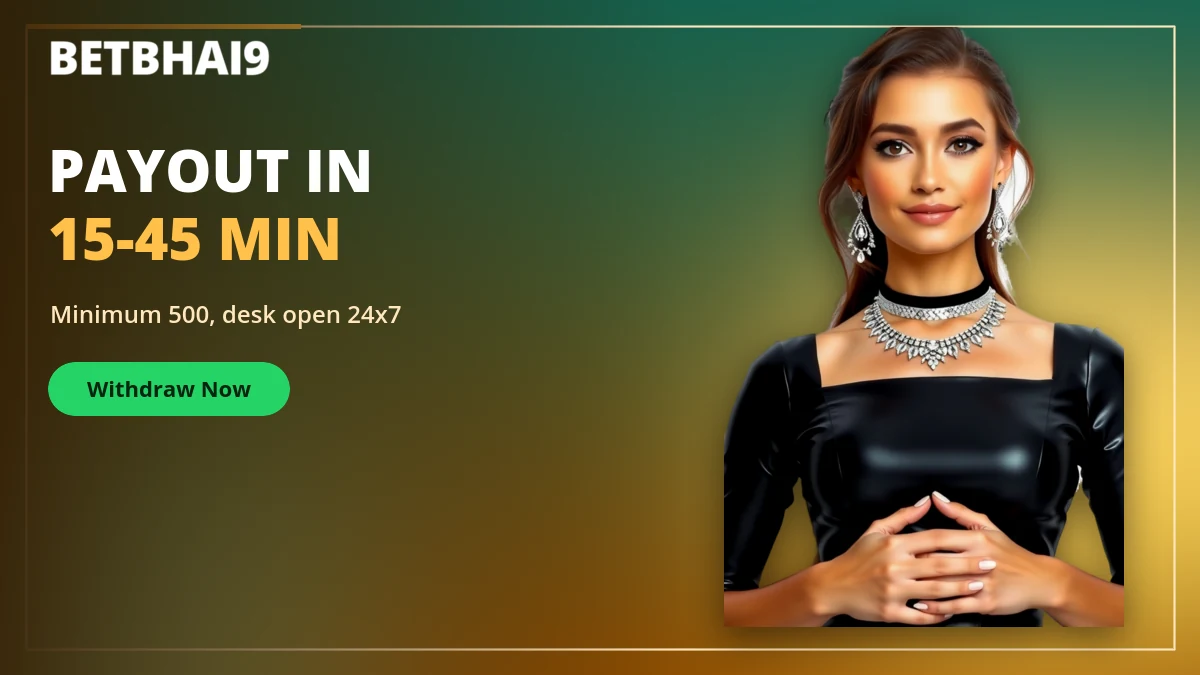 Betbhai9 withdrawal credited to a bank account inside the payout window